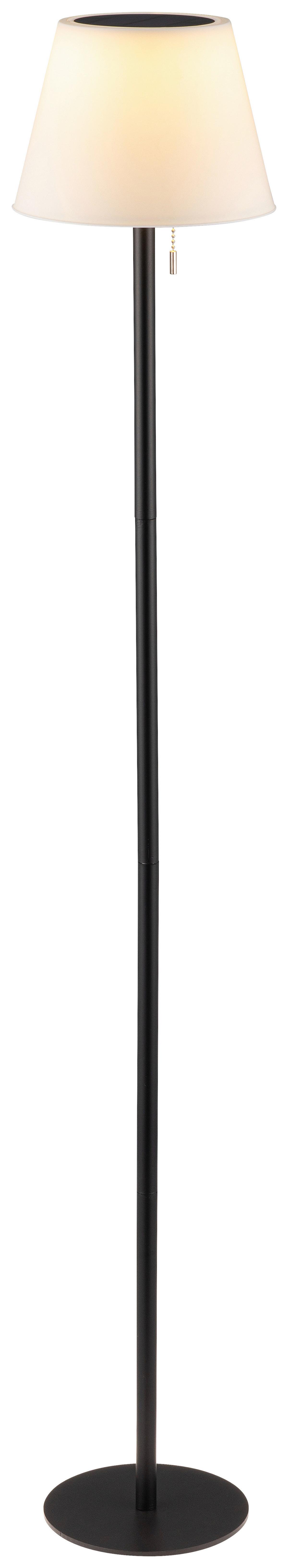 SOLÁRNÍ SVÍTIDLO STEH - bílá/černá, Romantický / Rustikální, kov/plast (22/137cm) - Mömax