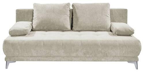 2-Sitzer-Sofa mit Schlaf- Funktion Jenny Silberfarben - Silberfarben, Basics, Textil (203/86/101cm) - MID.YOU