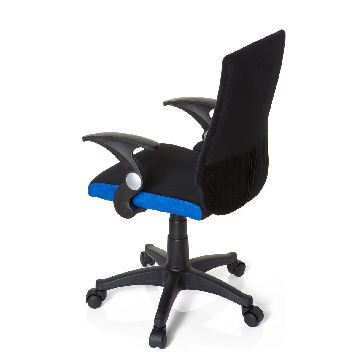 Jugenddrehstuhl Kiddy Pro Al Blau/Schwarz - Blau/Schwarz, Basics, Kunststoff (50/87-97/40cm) - MID.YOU