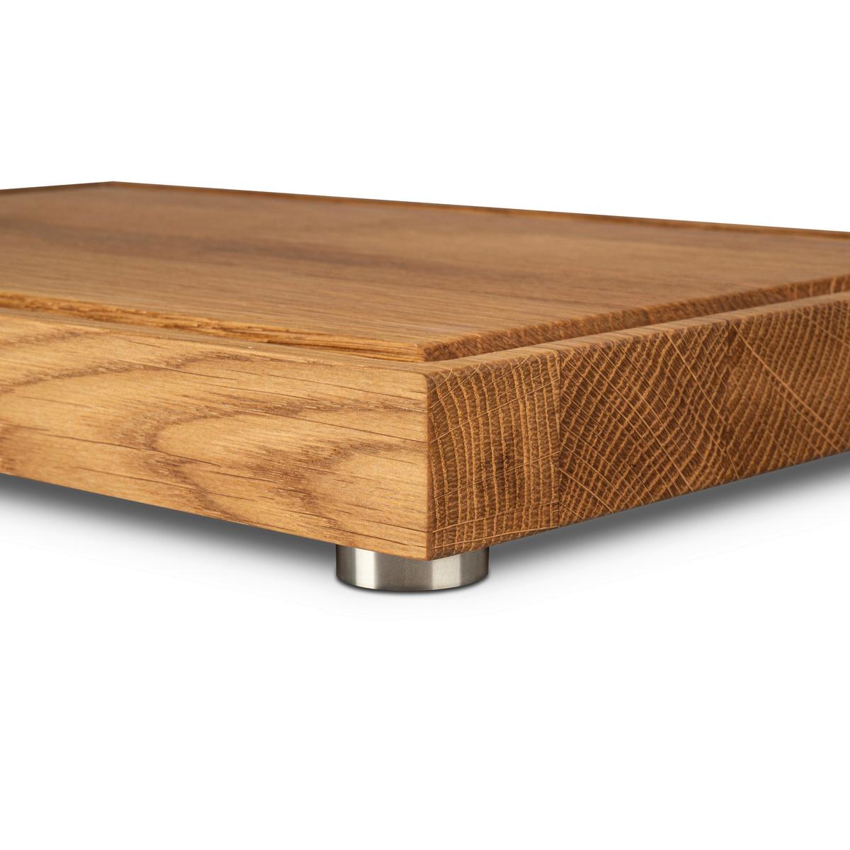 Schneidebrett Löwenburg Eichefarben B: 33 cm - Eichefarben, Basics, Holz (33/3/22cm)