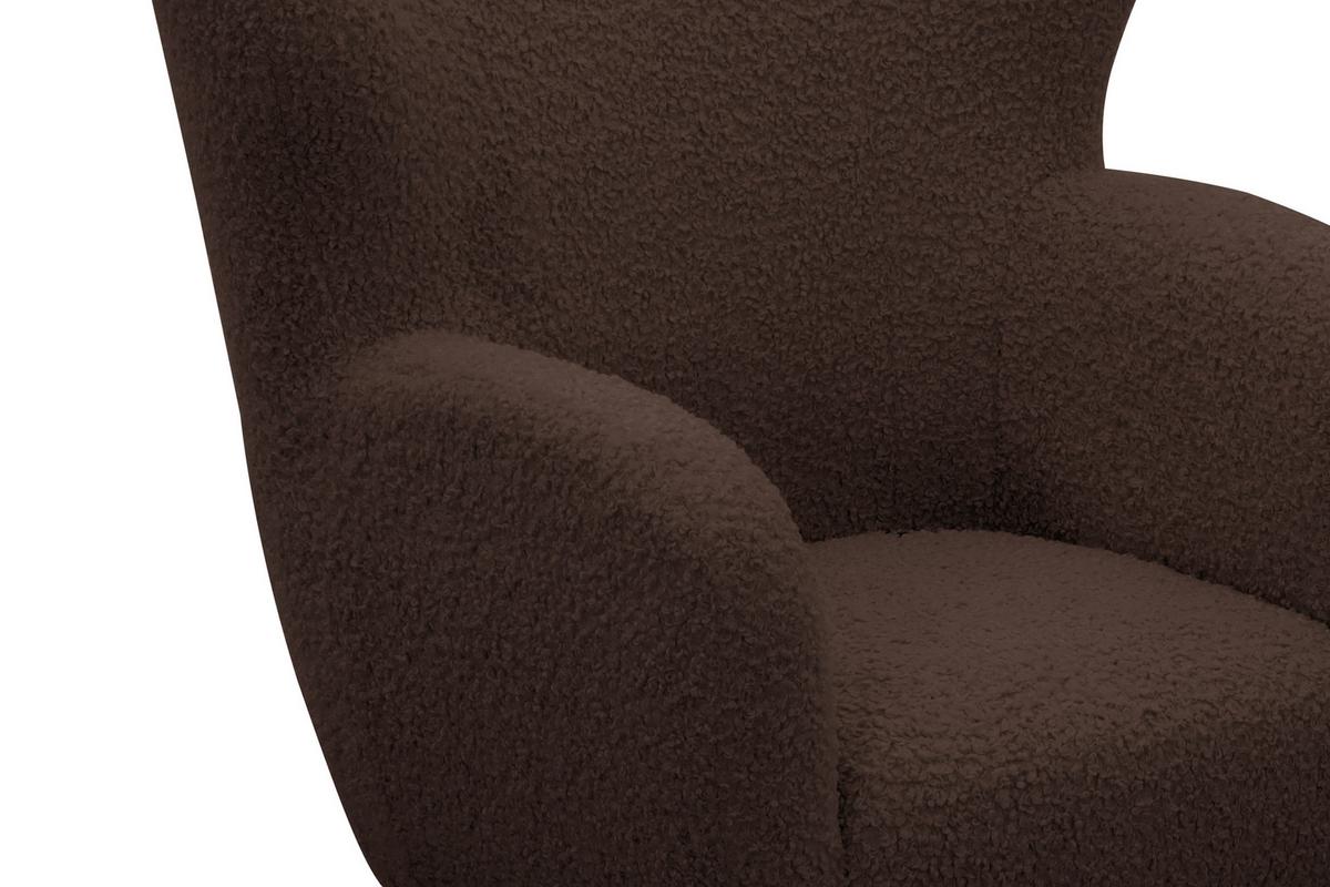 Sesselset Savoy Braun B: 90 Cm - Kastanienfarben/Braun, Design, Holz/Textil (90/98/88cm) - Livetastic