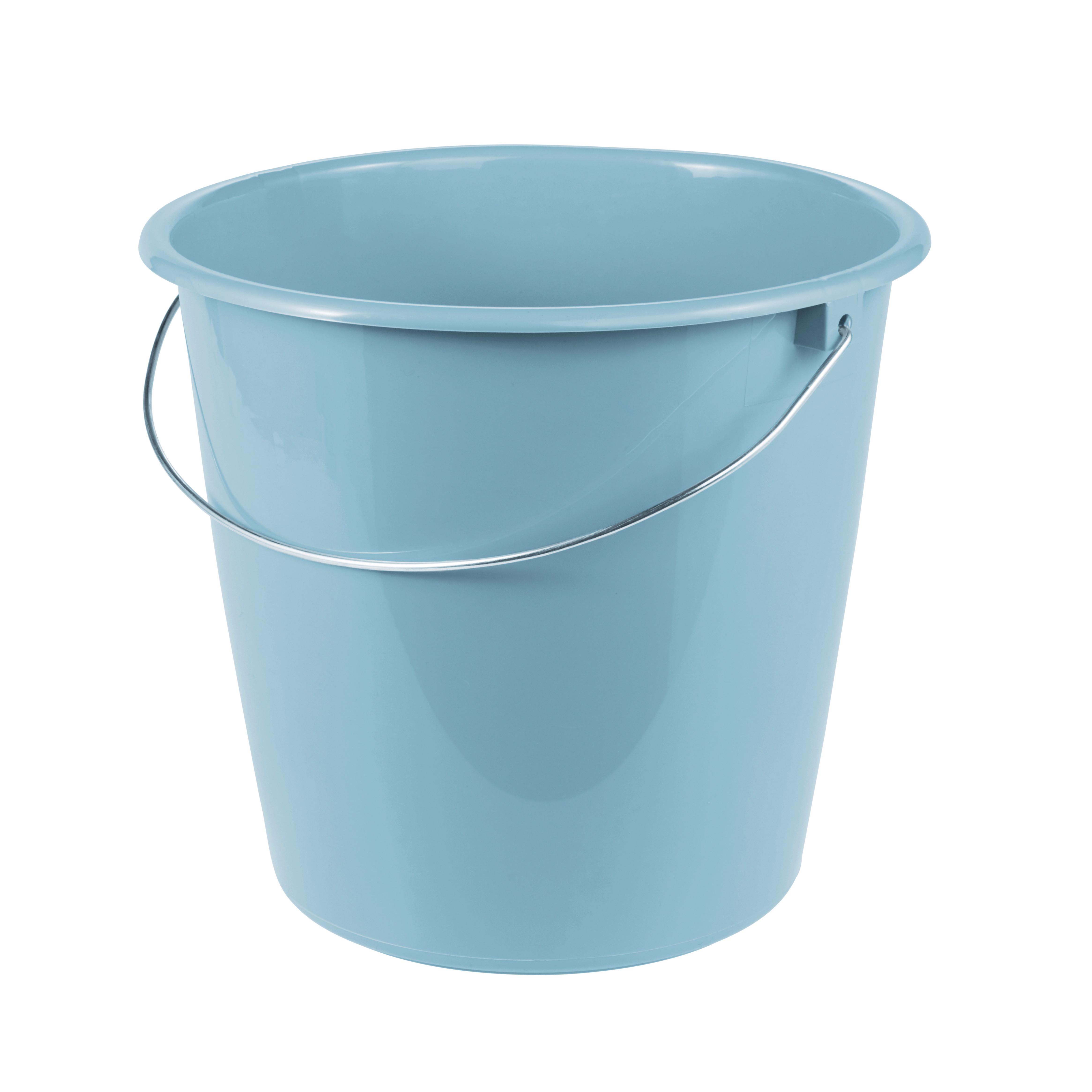 Vödör Erika 10l - kék, műanyag (28,5/0/26cm)