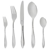 WMF Besteckset 60-Teilig Sinfonie für 12 Personen - Silberfarben, MODERN, Metall - WMF