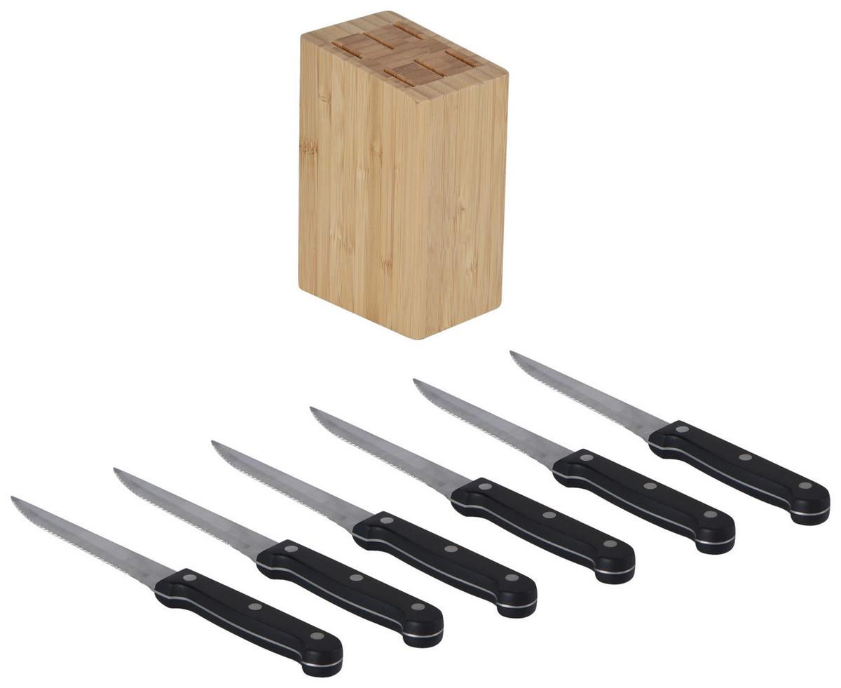 Steakmesserset Samuel - Silberfarben, KONVENTIONELL, Metall - James Wood