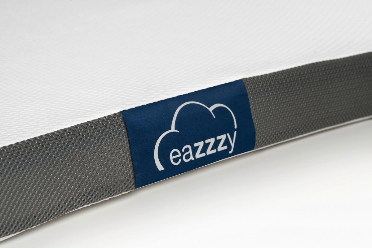Eazzzy Topper Weiß LF: 120x200cm - Weiß, Basics, Kunststoff (120/200cm) - Genius