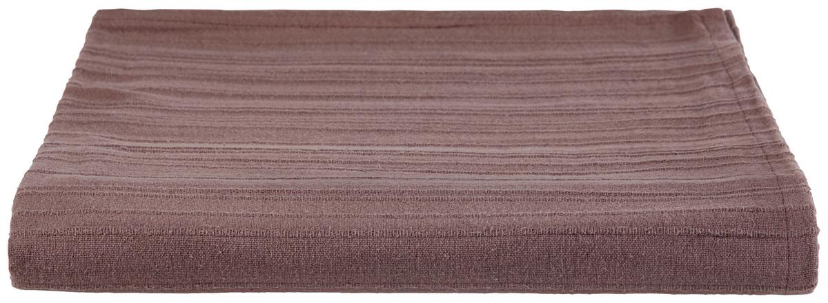 Tagesdecke Michelle 200x200 cm Taupe, Baumwolle - Taupe, KONVENTIONELL, Textil (200/200cm) - Ondega