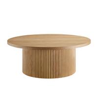 Couchtisch Naturfarben D: 85 Cm - Naturfarben, MODERN, Holzwerkstoff (85/85/33cm) - Livetastic