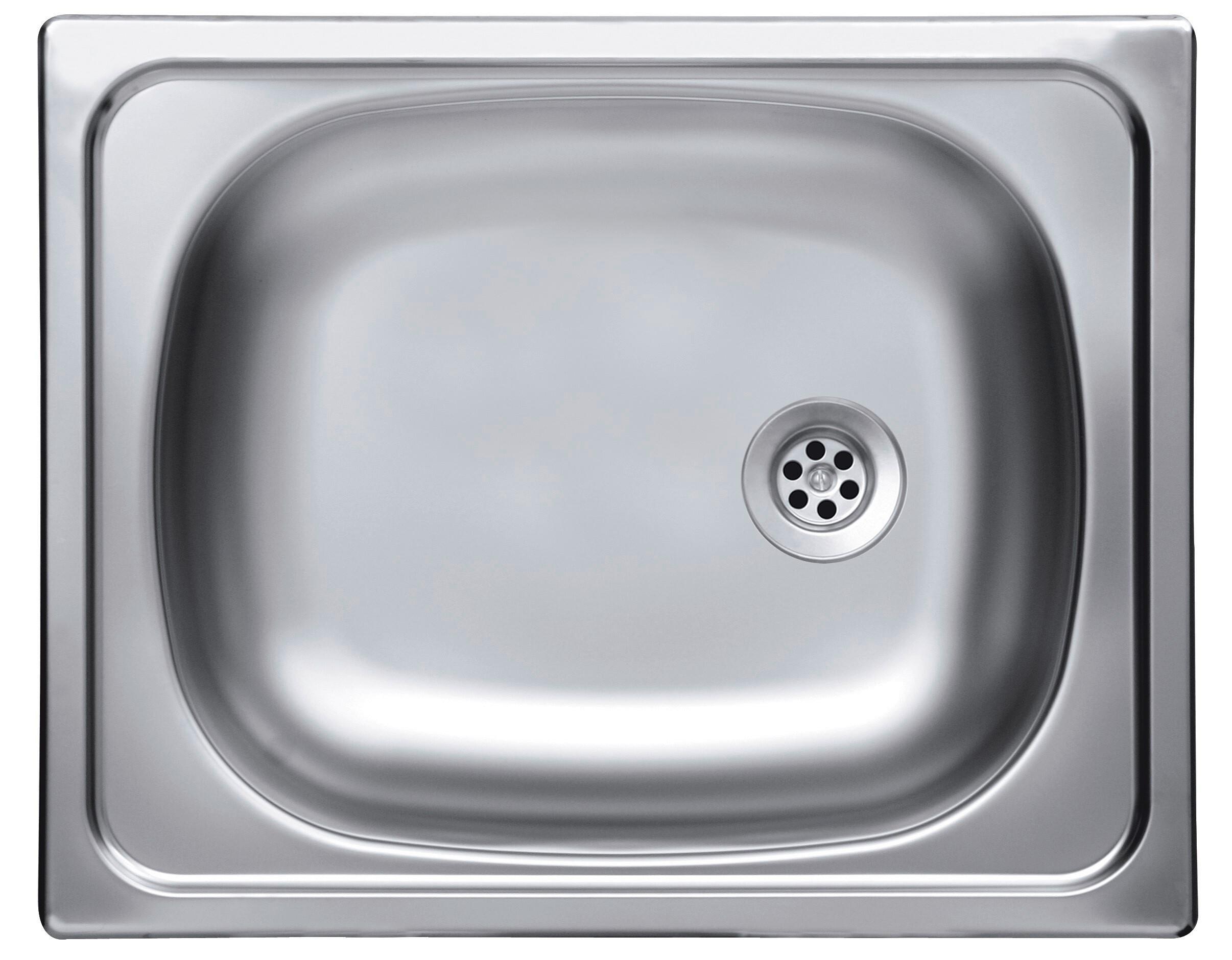 Minikuchyňa NANO vrátane spotrebičov a drezu - farba buka/farba ušľachtilej ocele, Modern, kompozitné drevo/plast (150cm) - MID.YOU