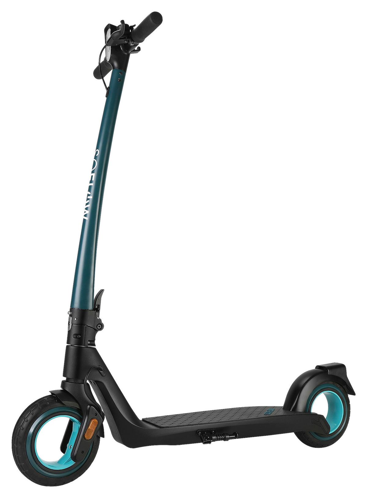 Elektroscooter Soflow Grün, Reichweite: ca. 35 km - Grün, KONVENTIONELL, Metall (116/105/46cm)