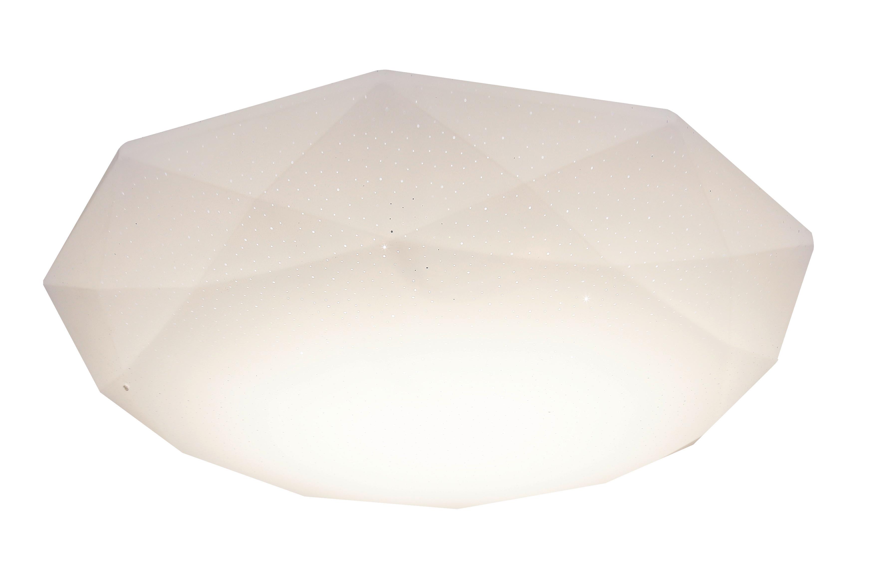 LED-DECKENLEUCHTE 14-64561 SKY EFFECT - Weiß, Basics, Metall (51/51/11cm)