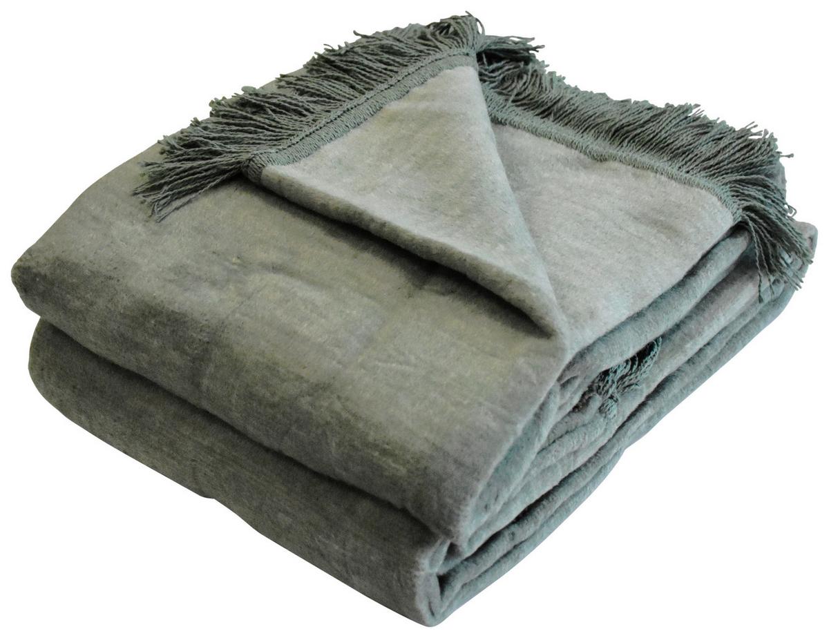 Deka El Sol,150/200cm,světle zelená - světle zelená, textil (150/200cm) - Modern Living