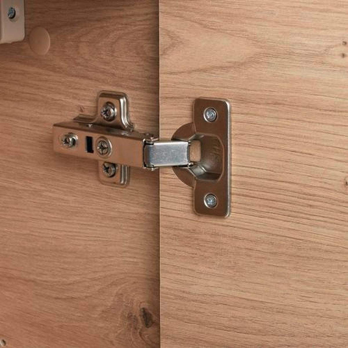 Hängeschrank mit Türdämpfung Avensis B: 35cm, Eiche Dekor - Eichefarben, MODERN, Holzwerkstoff (35/72/20,5cm) - Luca Bessoni