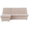 Ecksofa Looks Viii - Creme/Schwarz, Design, Textil (168/214cm) - LOOKS by W.Joop