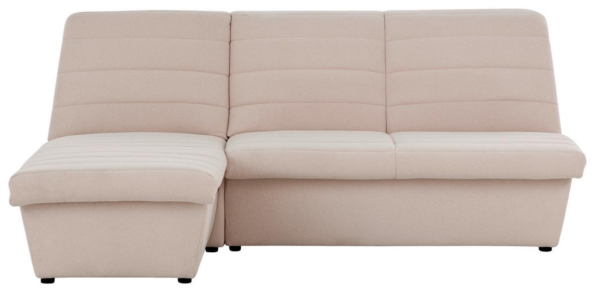 Ecksofa Looks Viii - Creme/Schwarz, Design, Textil (168/214cm) - LOOKS by W.Joop