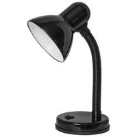 Lampa na psací stůl Leona max. 40 Watt - černá, kov/plast (14,5/14,5/37,8cm) - Mömax