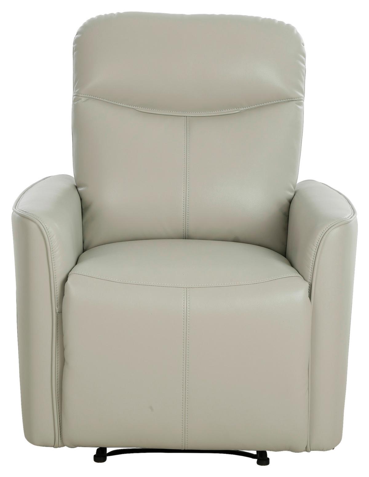 Sitzgarnitur 2-tlg. City Mit Relaxfunktion Grau - Grau, KONVENTIONELL, Textil (140/102/92cm) - P & B