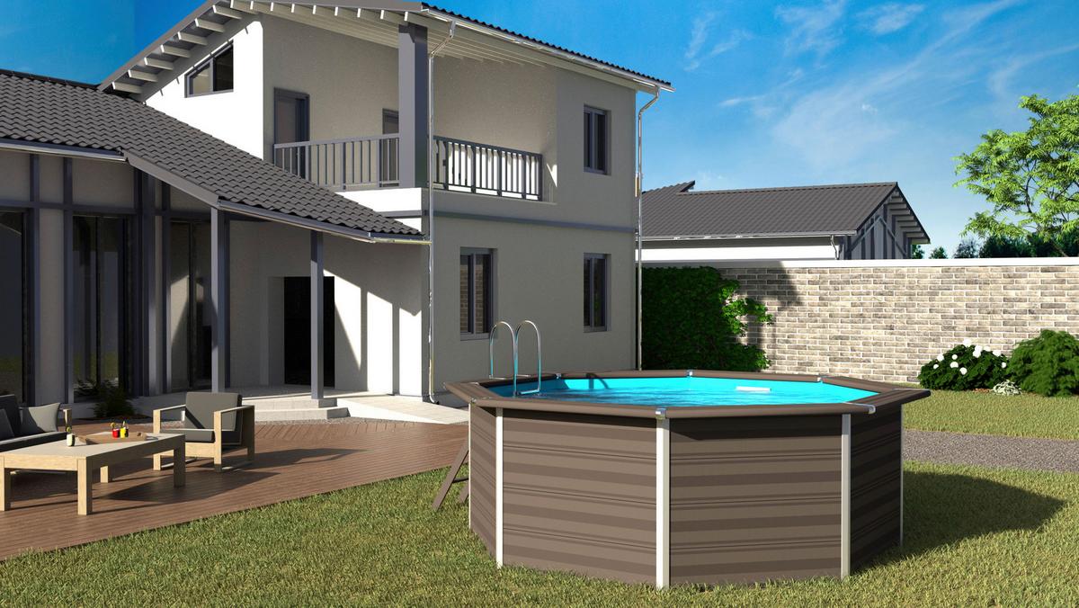 Pool-Set Gre Pool Kpco41 - KONVENTIONELL (410/124cm) - Gre