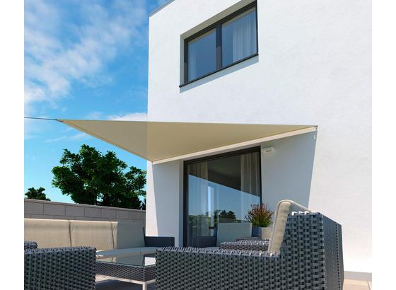Sonnensegel Dreieck 3,6x3,6x3,6 M - Creme, MODERN, Textil (360/360cm) Sonnensegel Dreieck 3,6x3,6x3,6 M - Creme, MODERN, Textil (360/360cm)