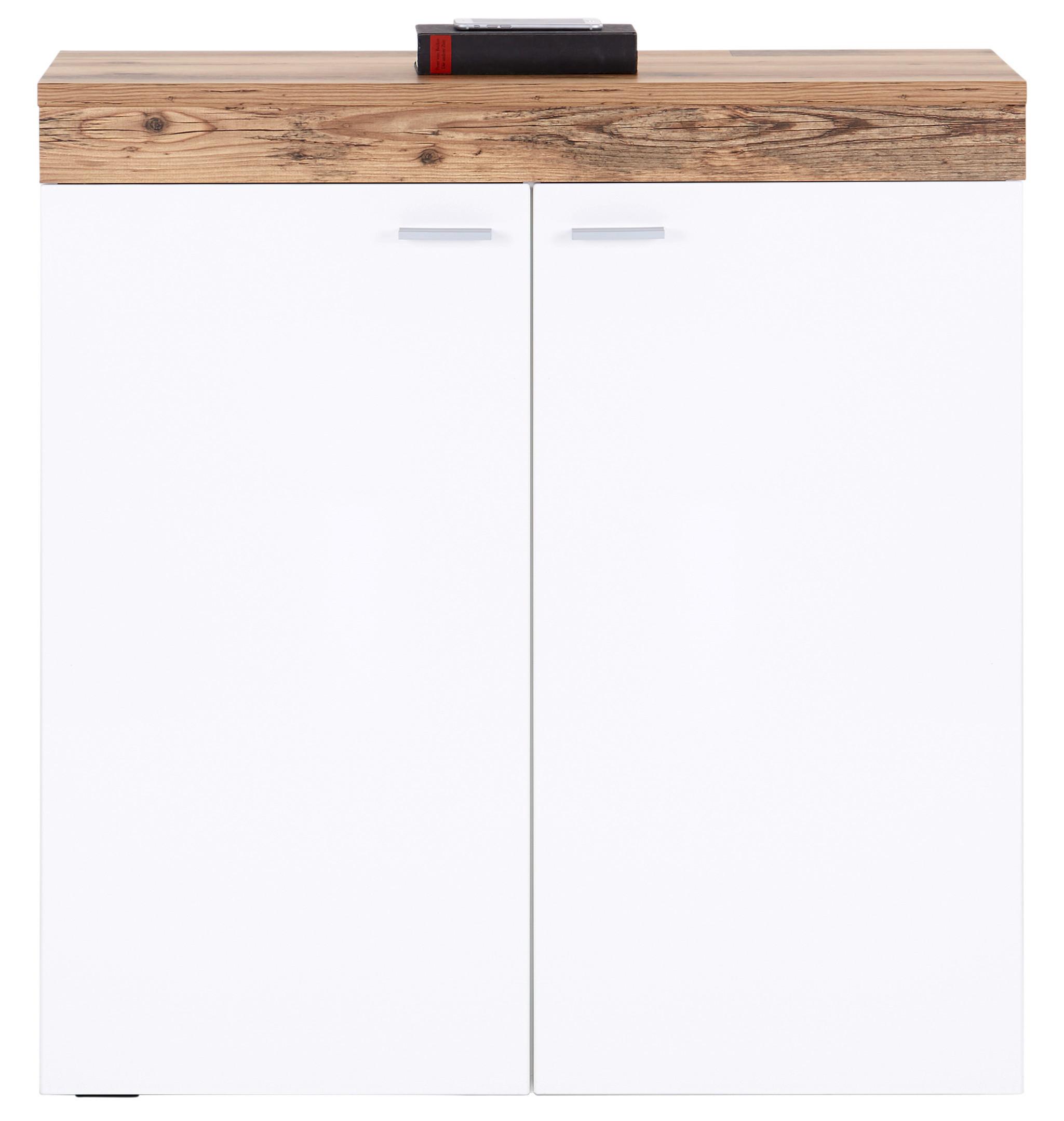 Kommode Mit Soft-Close B: 90,1 cm Henry, Weiß/Alpin Lodg - MODERN, Holzwerkstoff (90,1/95,2/42,1cm)