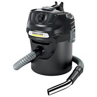 Aschesauger Mit Filterreinigungssystem 600 W - Schwarz, MODERN, Kunststoff (38/33,8/47,8cm) - Kärcher