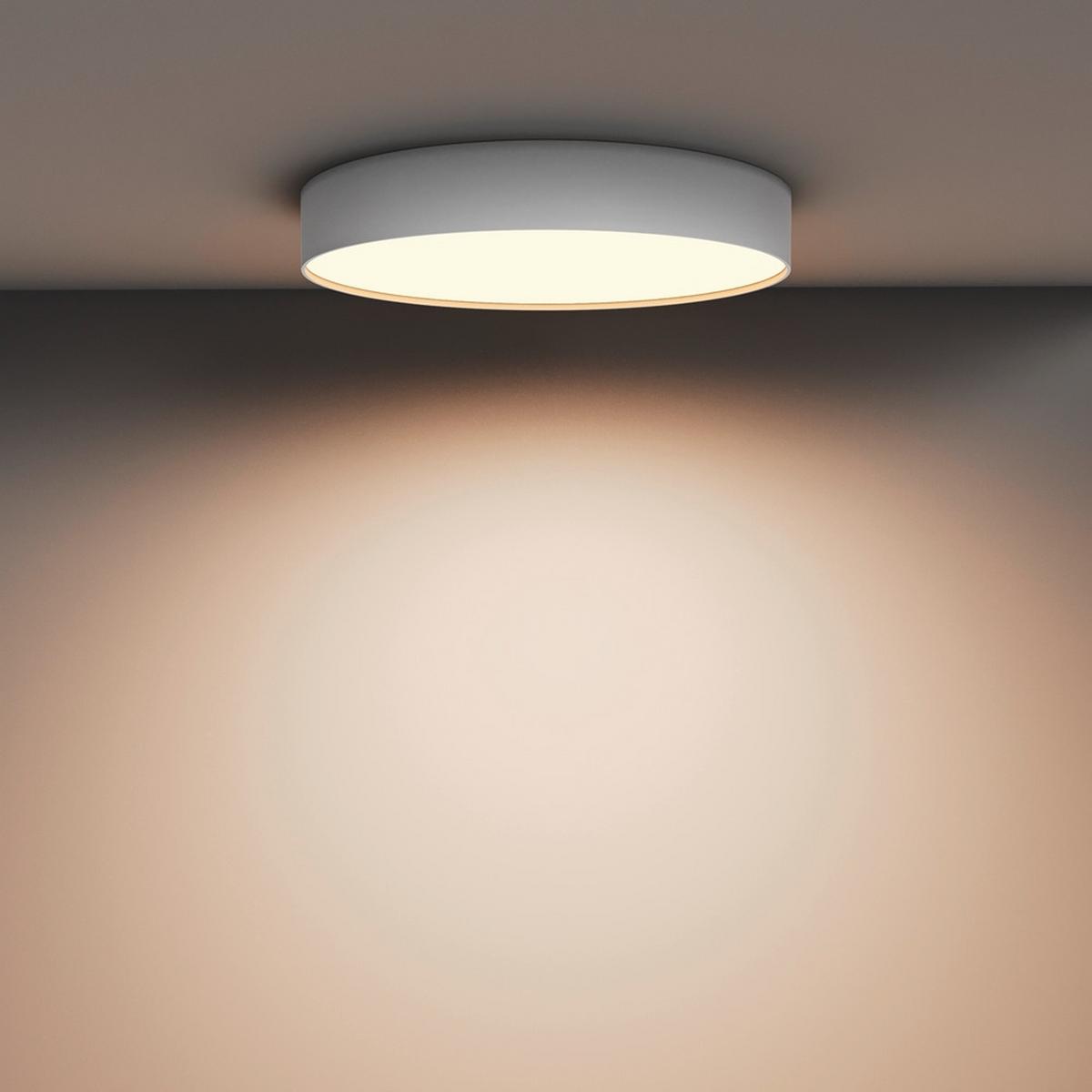 Deckenleuchte Zon - Weiß, MODERN, Metall (40/6cm) - MAYTONI