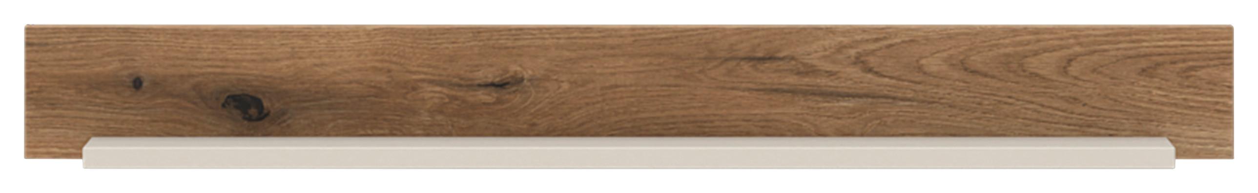 Wandboard Samu Kaschmir/eichefarben B: 90 Cm - Kaschmir/Eichefarben, MODERN, Holzwerkstoff (90/10/13,6cm)