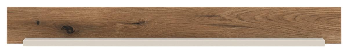 Wandboard Samu Kaschmir/eichefarben B: 90 Cm - Kaschmir/Eichefarben, MODERN, Holzwerkstoff (90/10/13,6cm)