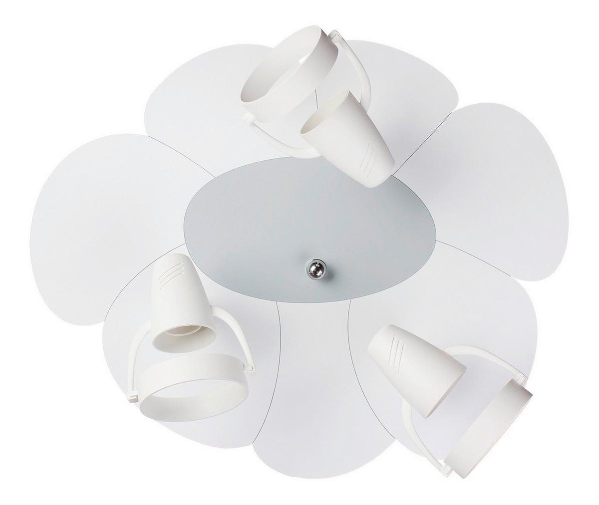 Kinderdeckenleuchte 5244412 Blume - Grau, Basics, Holzwerkstoff/Kunststoff (39/33/16cm)