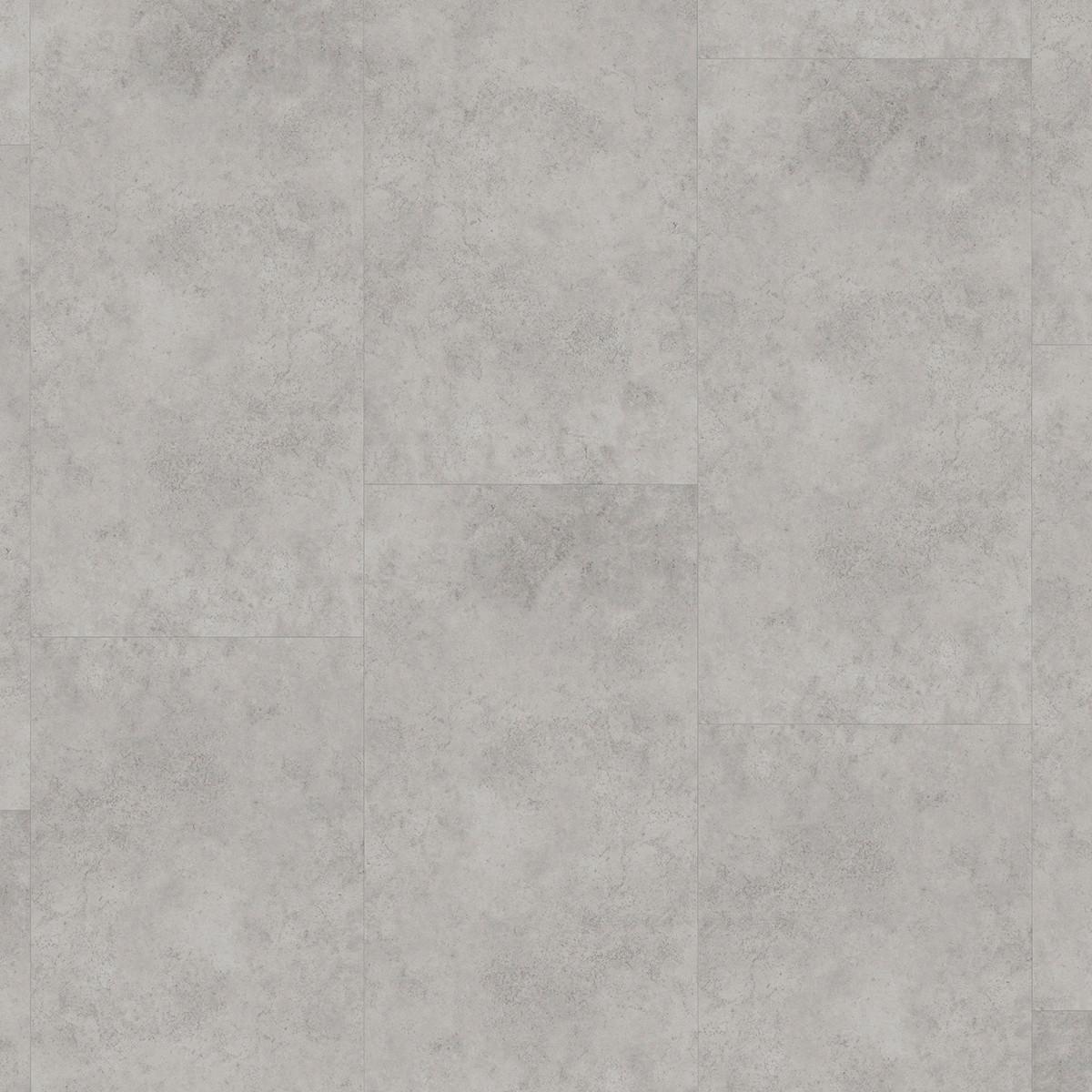 DESIGNBODEN BETON GRAU - Grau, Basics, Kunststoff (91,4/45,7/0,06cm) - Parador