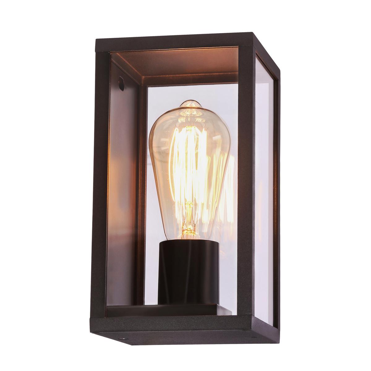 Außenwandleuchte 21-32270 Hoya - Schwarz, Basics, Metall (12/13/22cm)