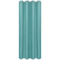 Vorhang Mit Ösen Barnaby 140x245 cm Türkis - Türkis, KONVENTIONELL, Textil (140/245cm) - Ondega