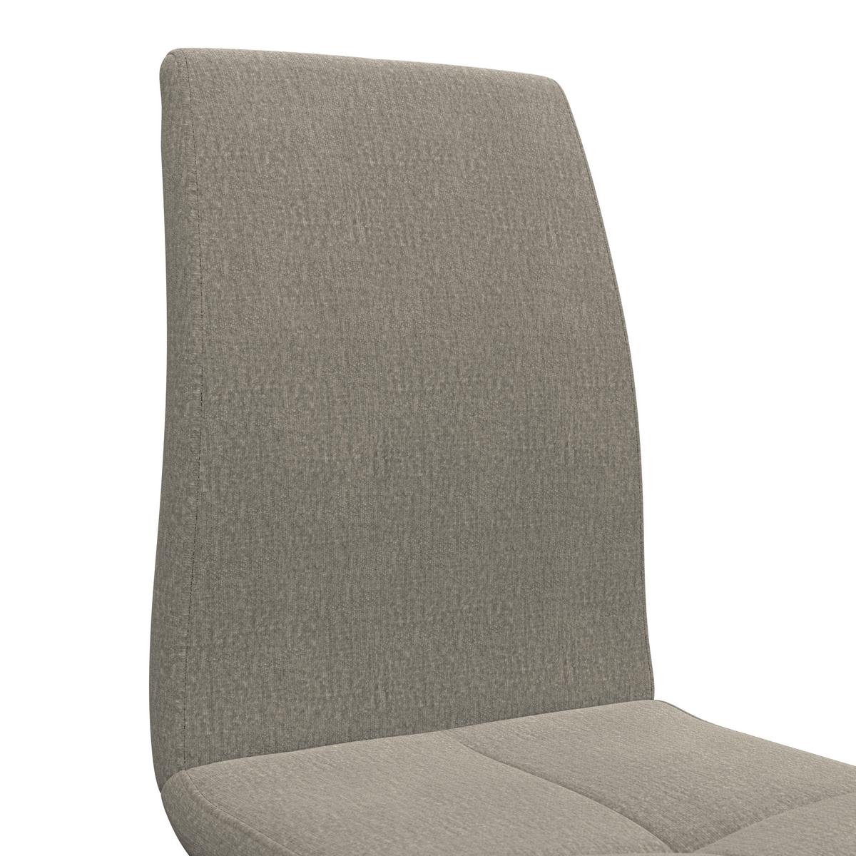 Schwingstuhl Tristan Webstoff beige, B: 41cm - Beige/Schwarz, MODERN, Holz/Textil (41/102/58cm) - James Wood