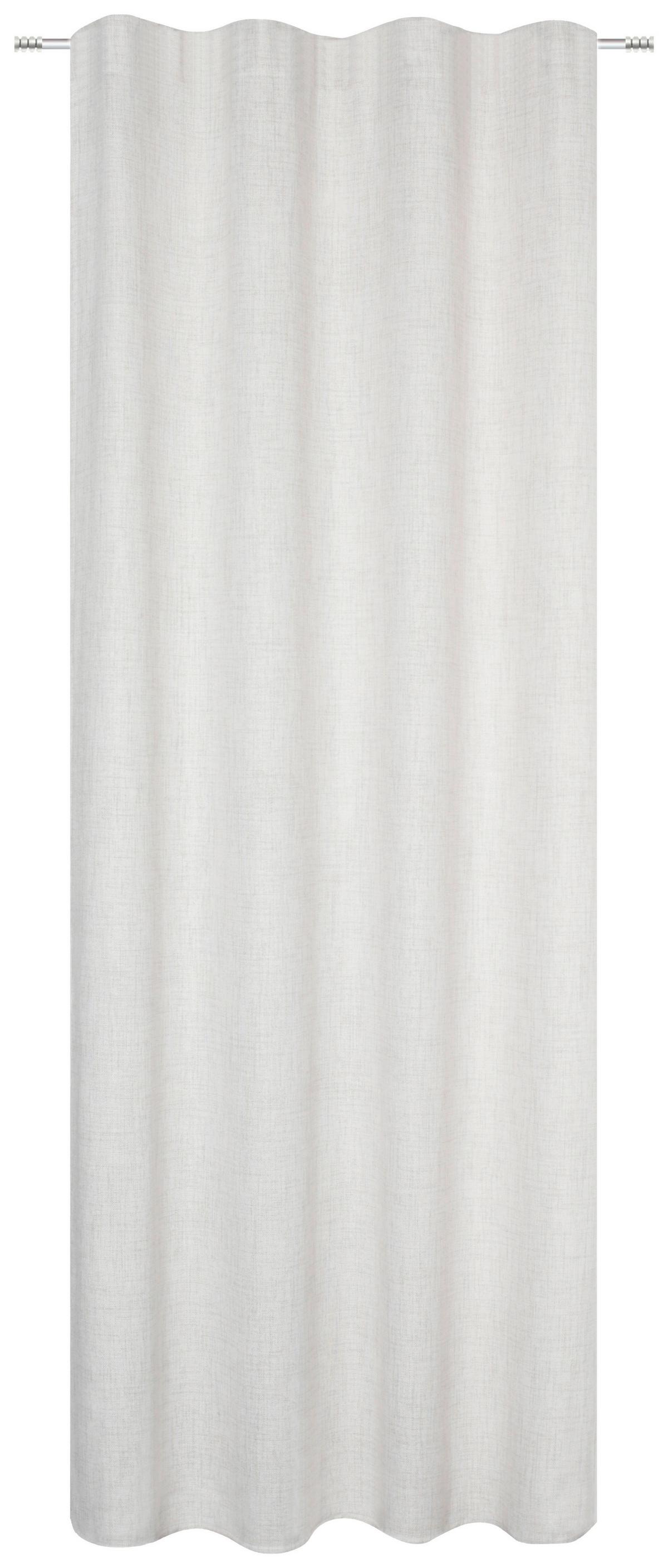 Fertigvorhang Linora - Naturfarben, MODERN, Textil (140/245cm) - Luca Bessoni