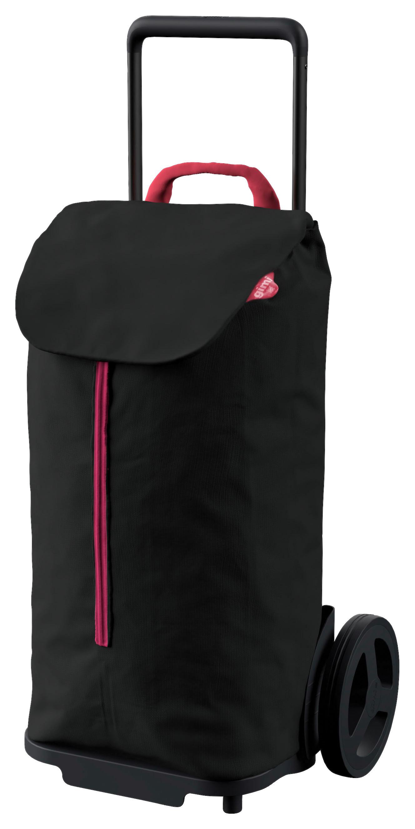 Einkaufstrolley Komodo - Silberfarben, Basics, Textil/Metall (28/35/97cm)