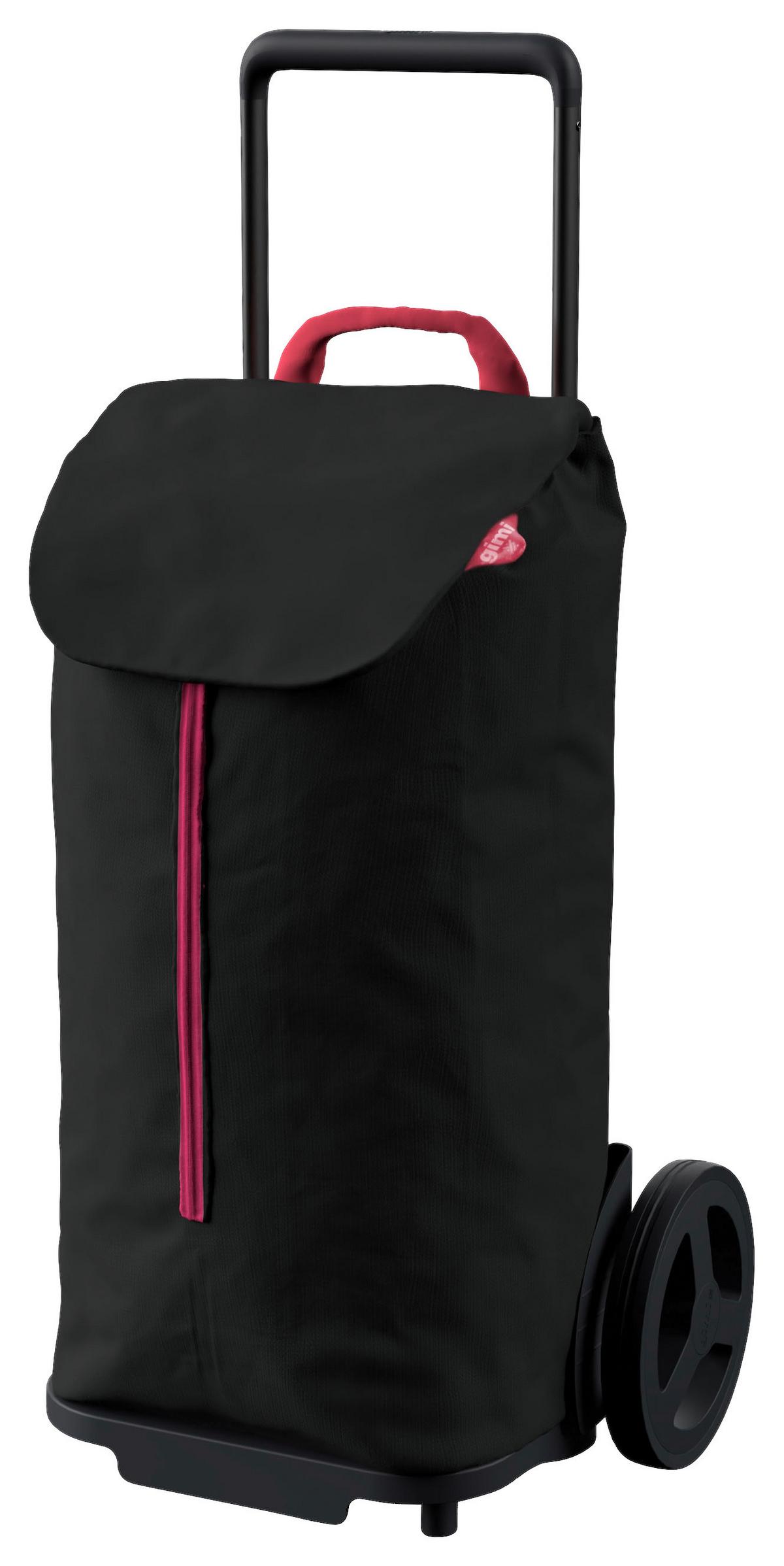 Einkaufstrolley Komodo - Silberfarben, Basics, Textil/Metall (28/35/97cm)