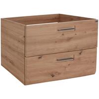 Waschbeckenunterschrank Mit Soft-Close Avensis, B: 75 cm - Eichefarben, MODERN, Holzwerkstoff (75/53/45cm) - Luca Bessoni