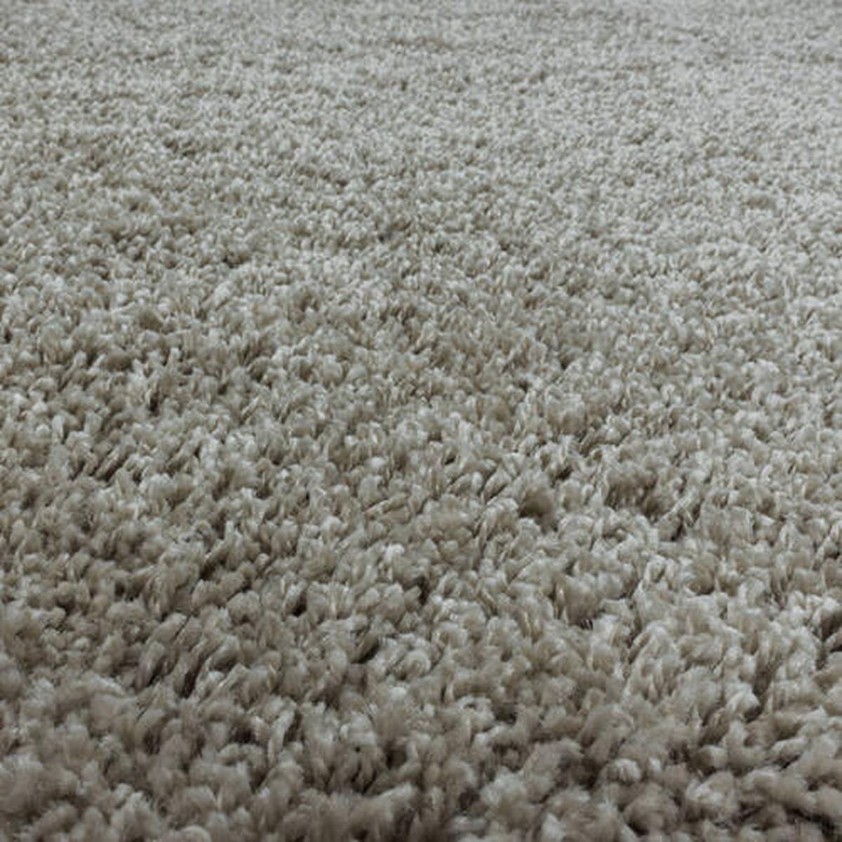 Hochflor Teppich Naturfarben Naturfaser Sydney 120x170 cm - Naturfarben, Basics, Textil (120/170cm)