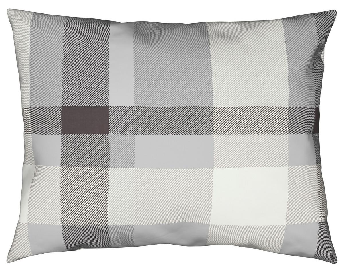 Bettwäsche 140x200 Cm Thea Grau/beige - Beige/Grau, LIFESTYLE, Textil - Story of Nature