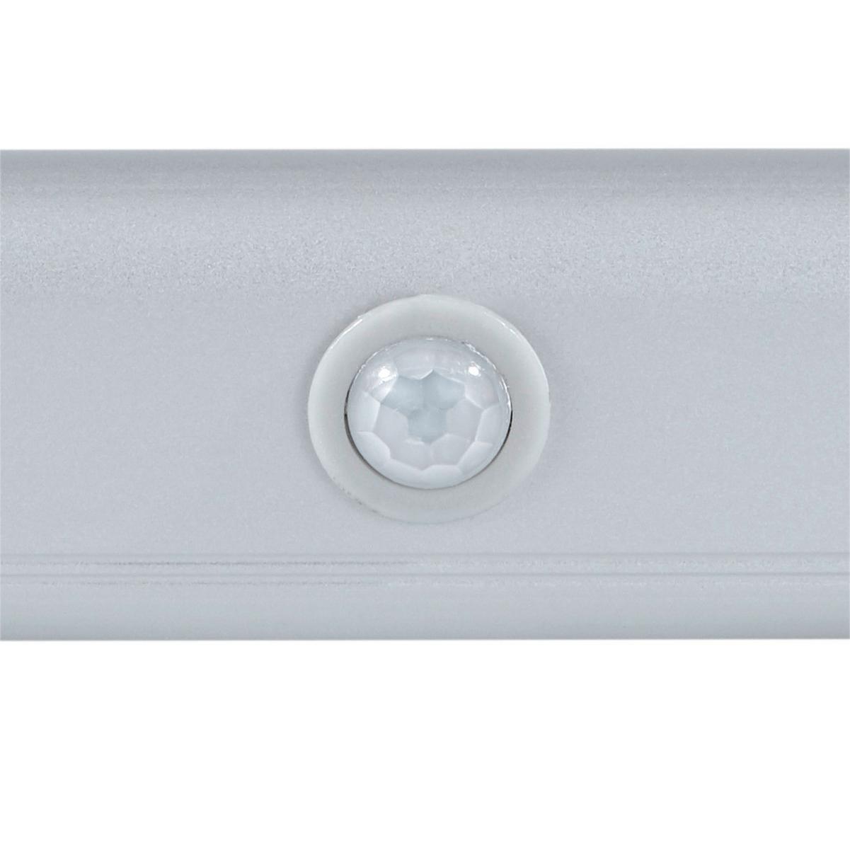 Kleiderstange Unit L: 87,1 Cm Alufarben Mit Led-Beleuchtung - Alufarben, MODERN, Metall (87,1cm) - Ondega