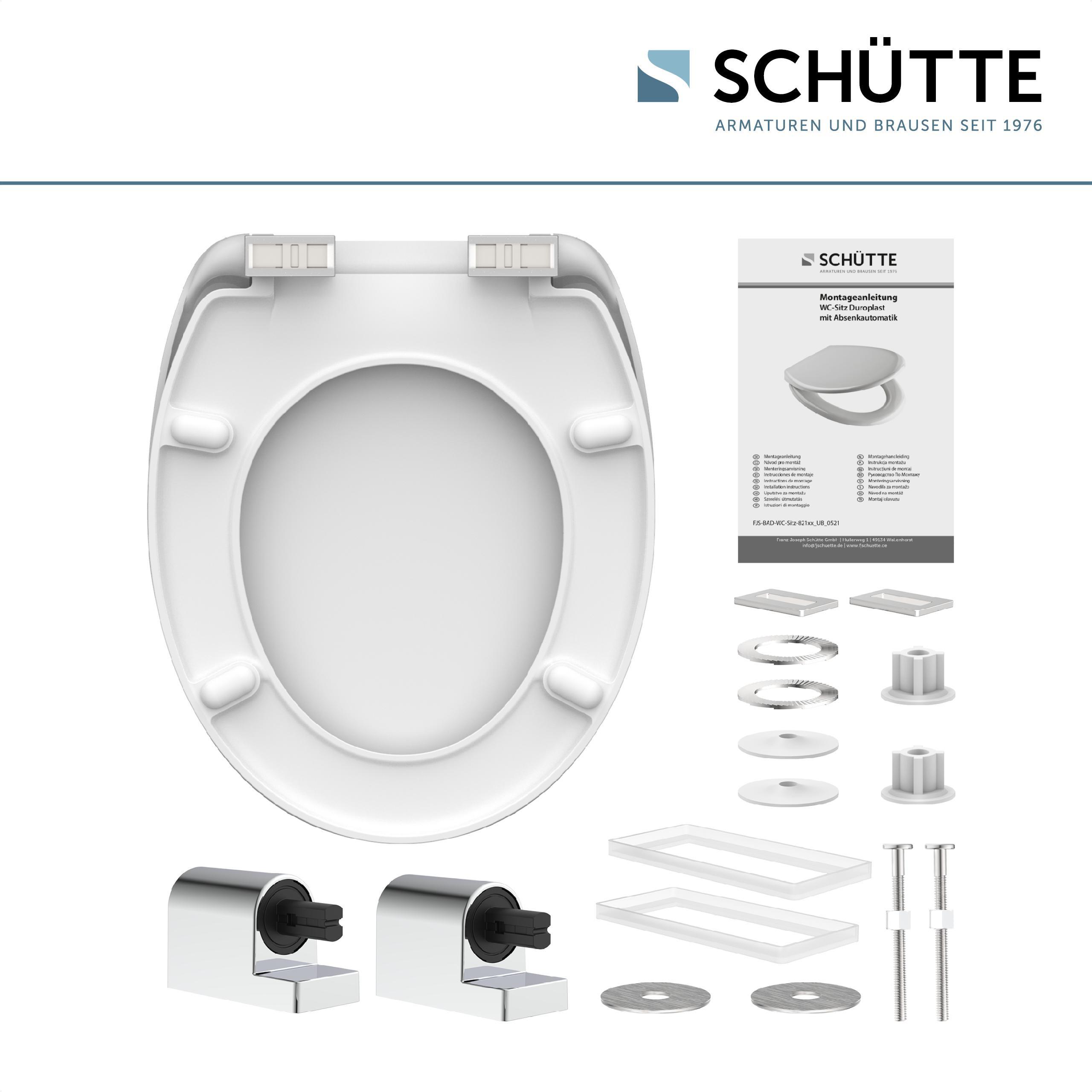 WC-Sitz Multicolor Mit Leuchtturmmotiv B: 45 cm - Multicolor, Design, Kunststoff (44,8/5,5/37,3cm) - Schütte