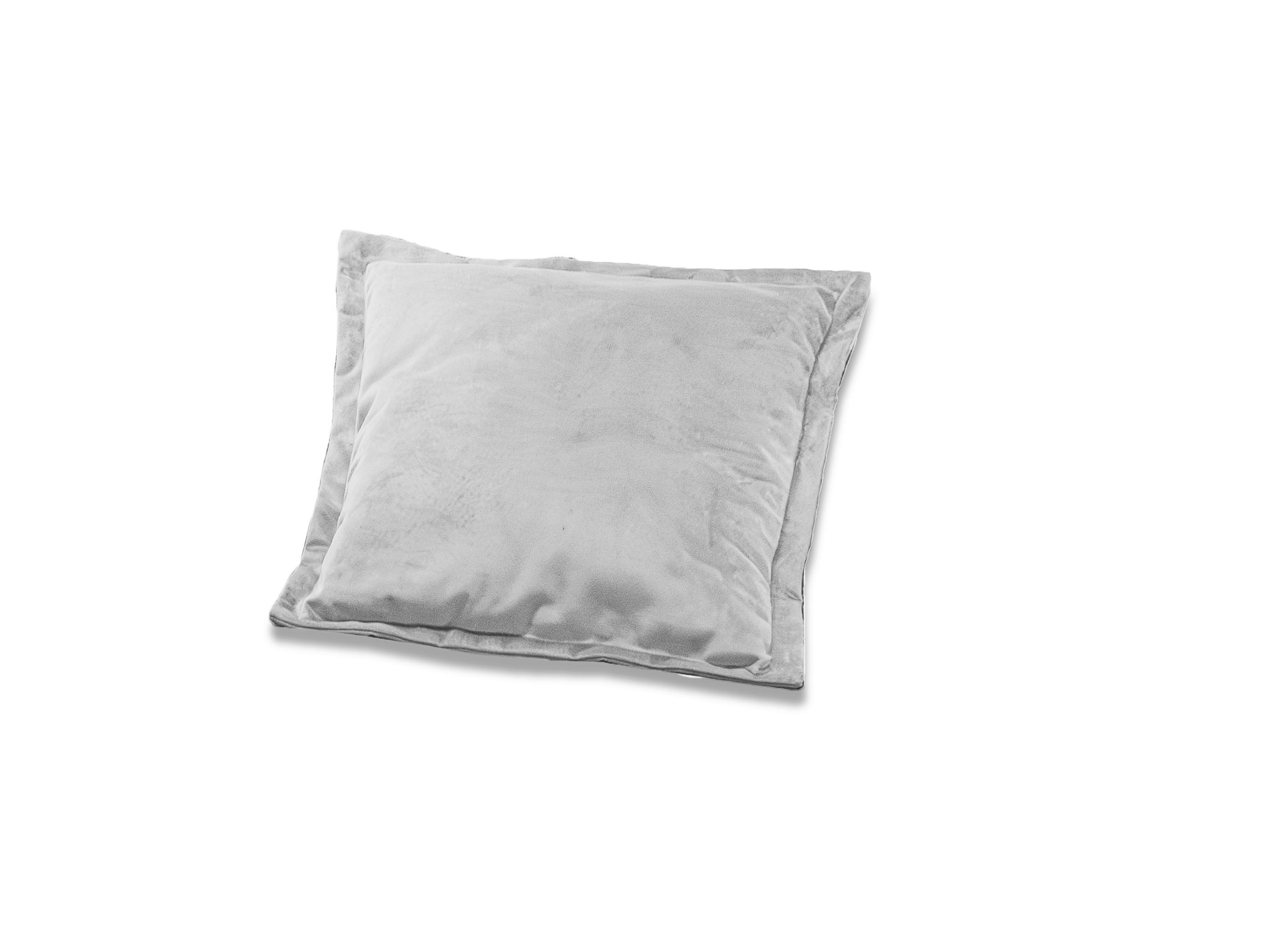 Zierkissen Samoa Silberfarben B: 60 Cm - Silberfarben, Design, Textil (60/60cm) - Livetastic