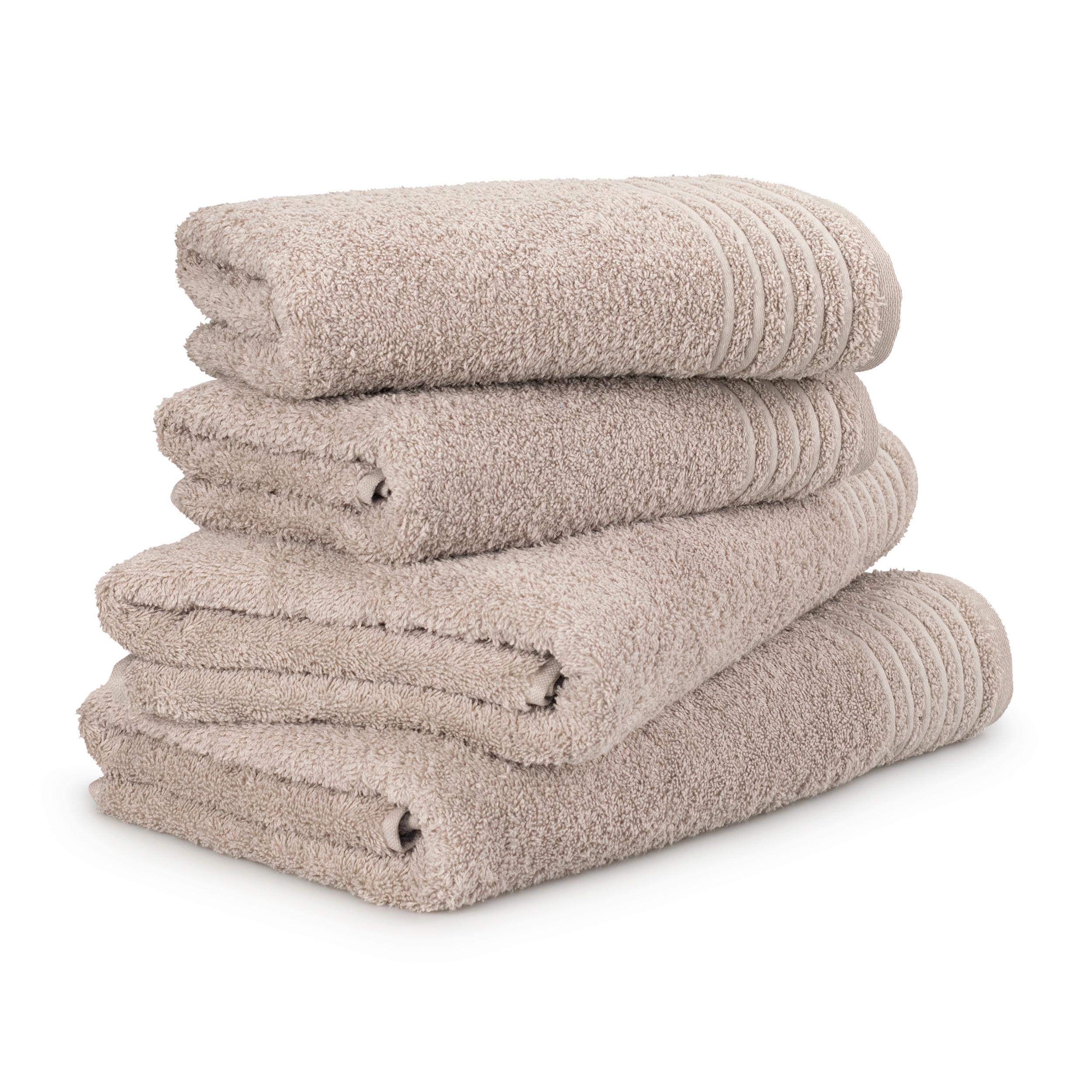 Frottierset Möve New Classic Handtuchset - Beige, Basics, Textil - Moeve