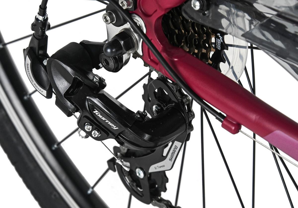 Trekkingrad Damen 28 Zoll - Rot, Basics, Metall (25/140/60cm)