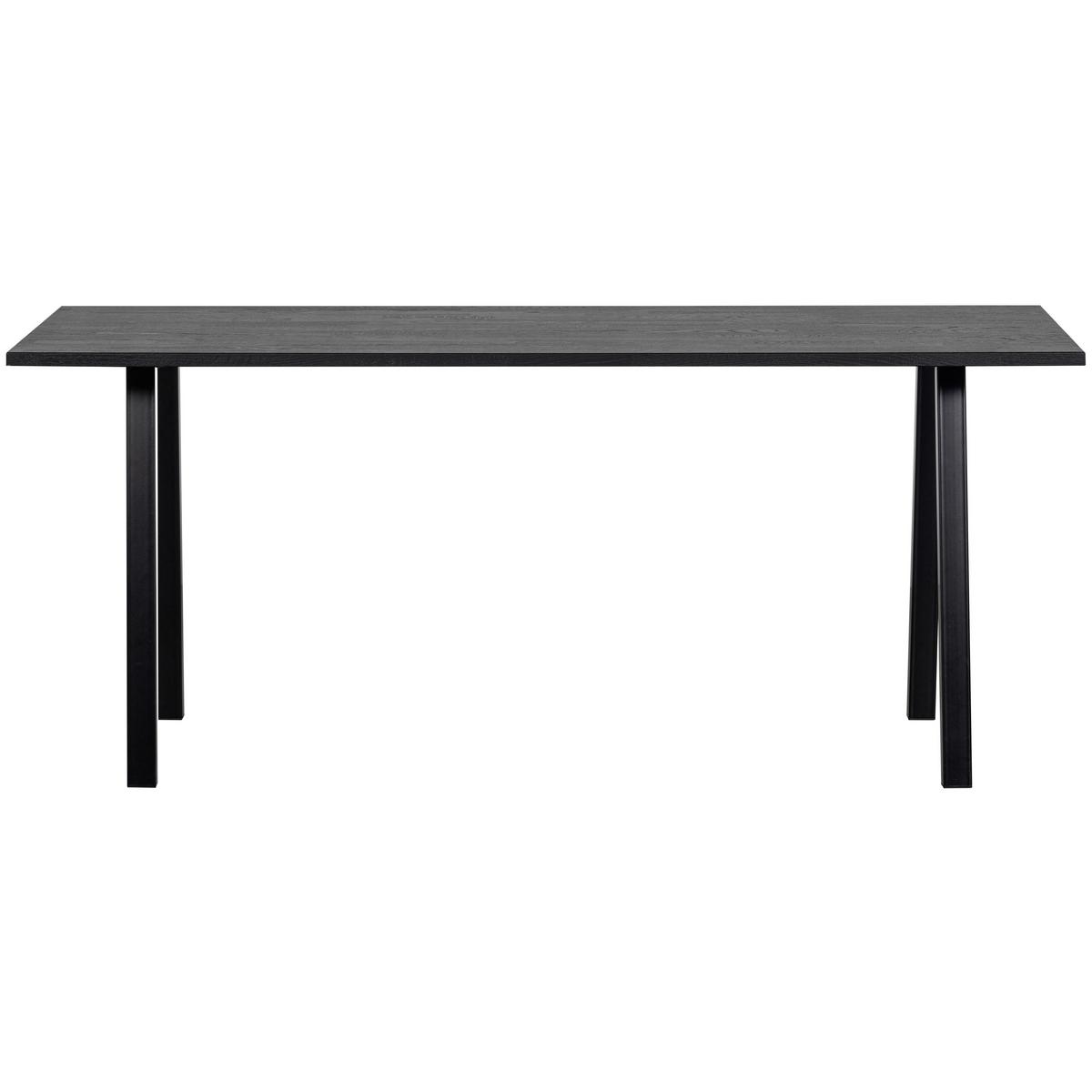 TISCHGESTELL Tablo Schwarz B: 79cm - Schwarz, MODERN, Metall (79/72/10cm) - Livetastic