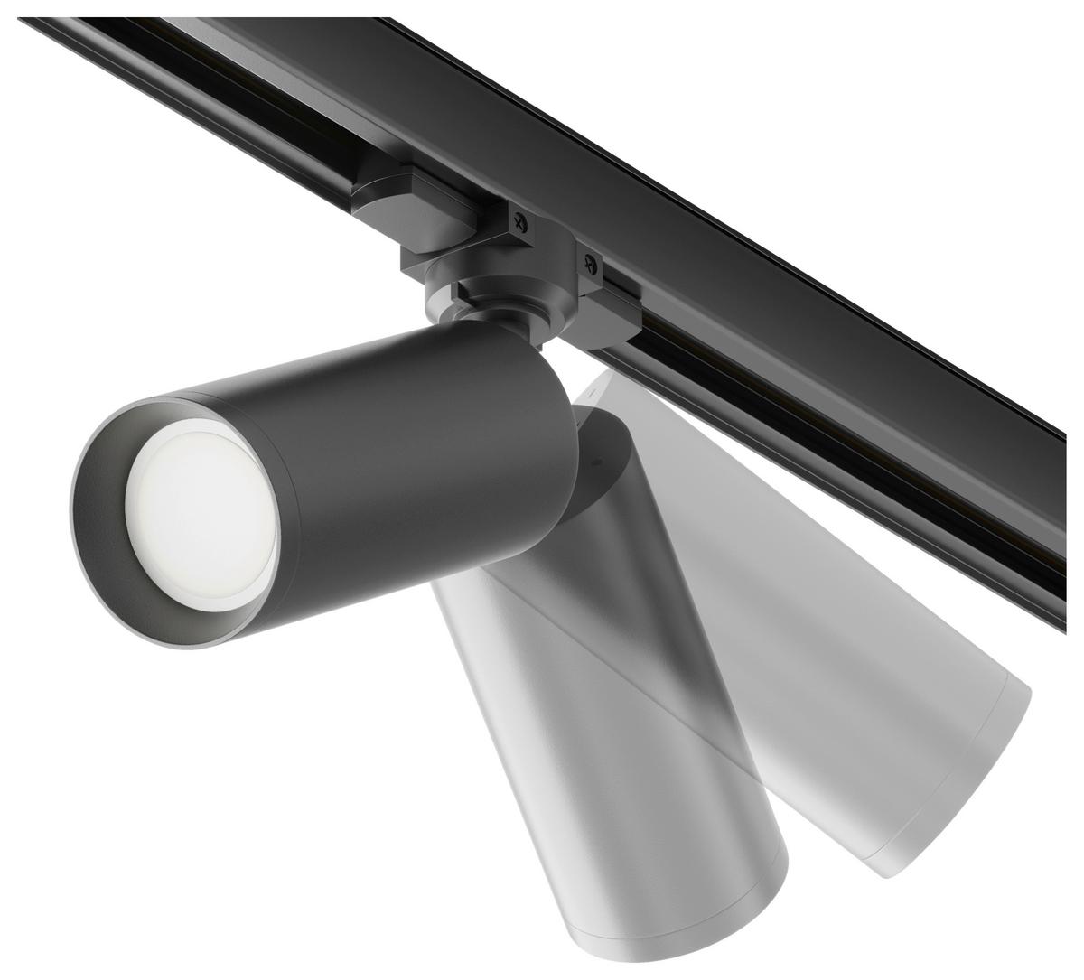 Schienensystem-strahler Focus - Schwarz, Basics, Metall (6/21/13cm) - MAYTONI