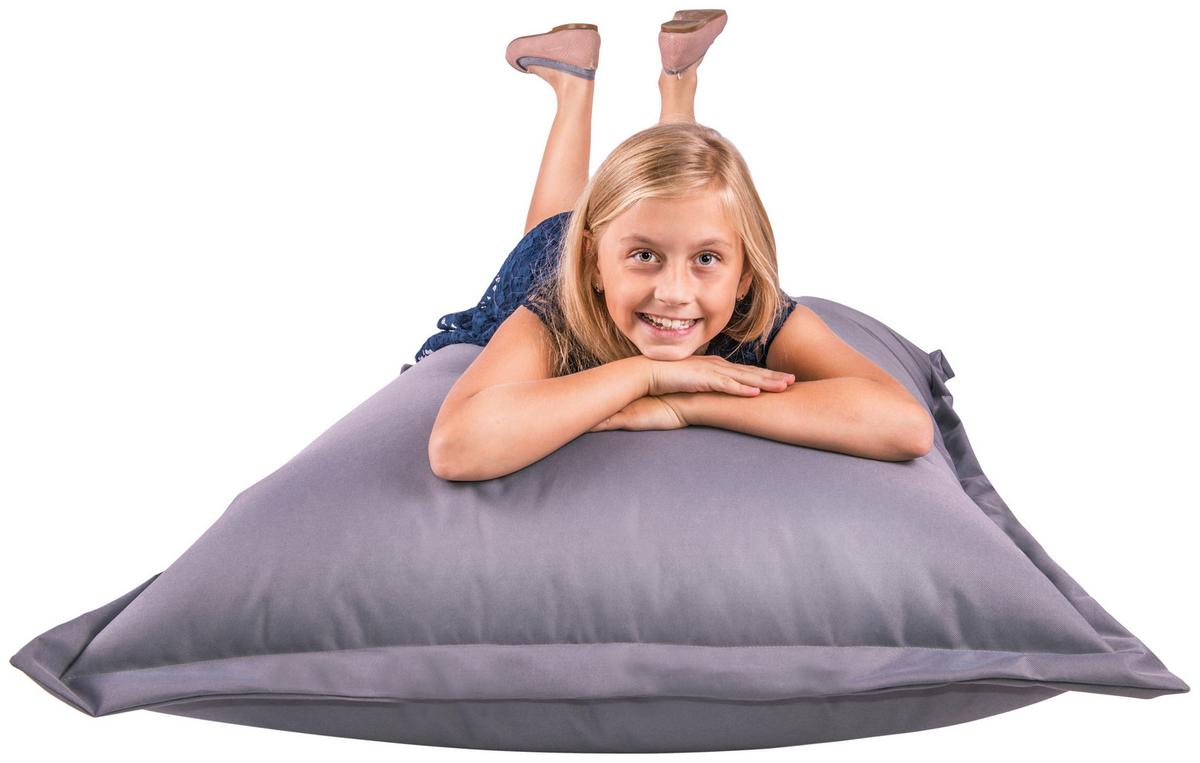 Sedací vak do exteriéru B52 XL šedá - bílá/antracitová, Basics, textil (170/130/40cm) - Ondega