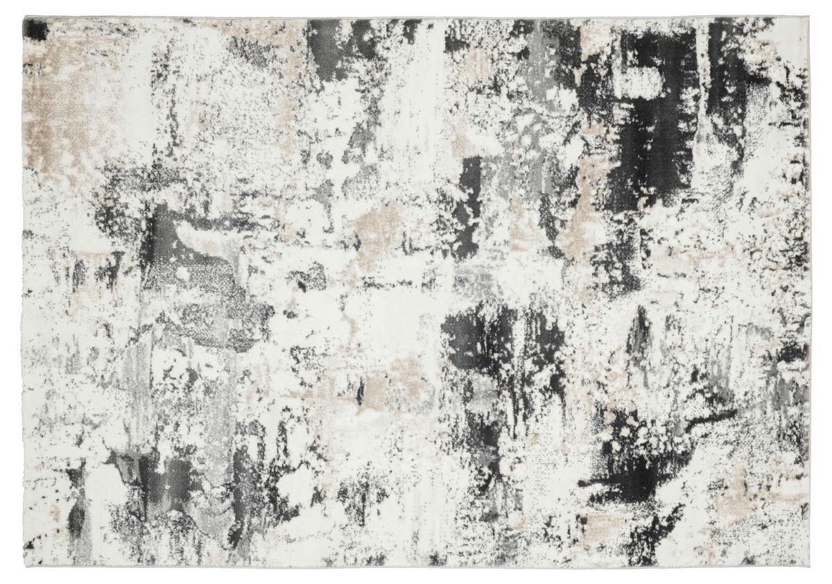 Webteppich Hellgrau Niall 80x150 Cm - Hellgrau, ROMANTIK / LANDHAUS, Textil (80/150cm) - James Wood