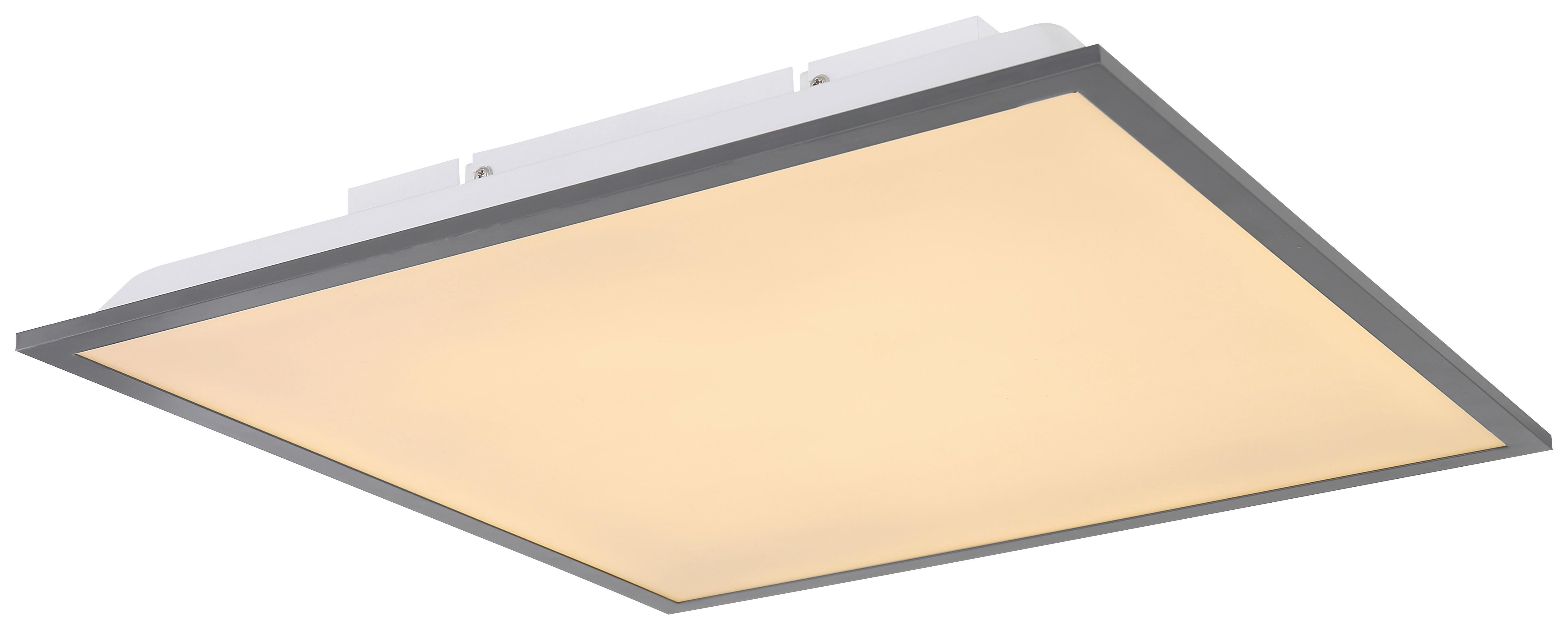 Quadratische LED-Deckenleuchte in Weiß