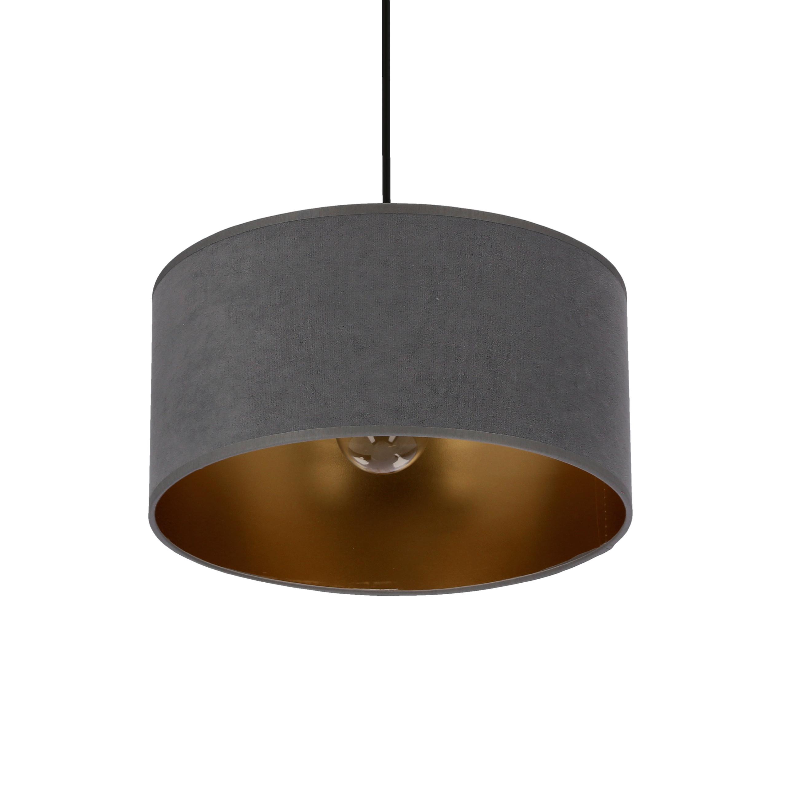 Pendelleuchte 31-22257 Maloto - Goldfarben/Schwarz, KONVENTIONELL, Kunststoff/Metall (30/30/115cm)