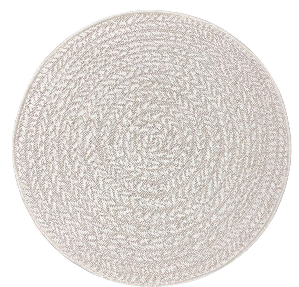 Webteppich Kenzy 5004 167-Cream - Creme, Basics, Textil (80cm)